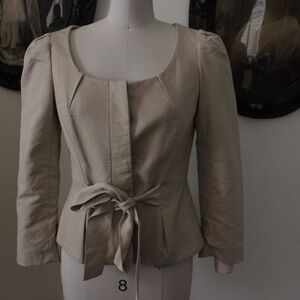 NWT Veronika Maine Beige Jacket